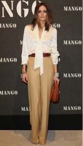 On the red carpet at the Mango Clothing launch